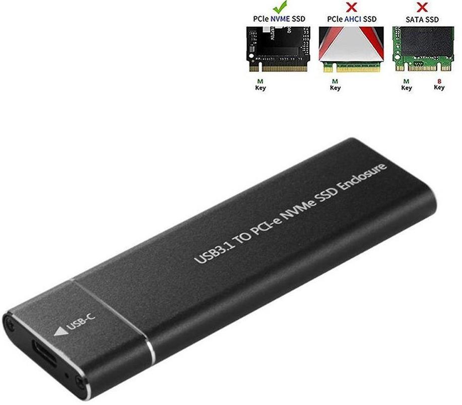 Usb 3.1 Type C To Pci-e Express Nvme Ssd Hard Disk Kutusu