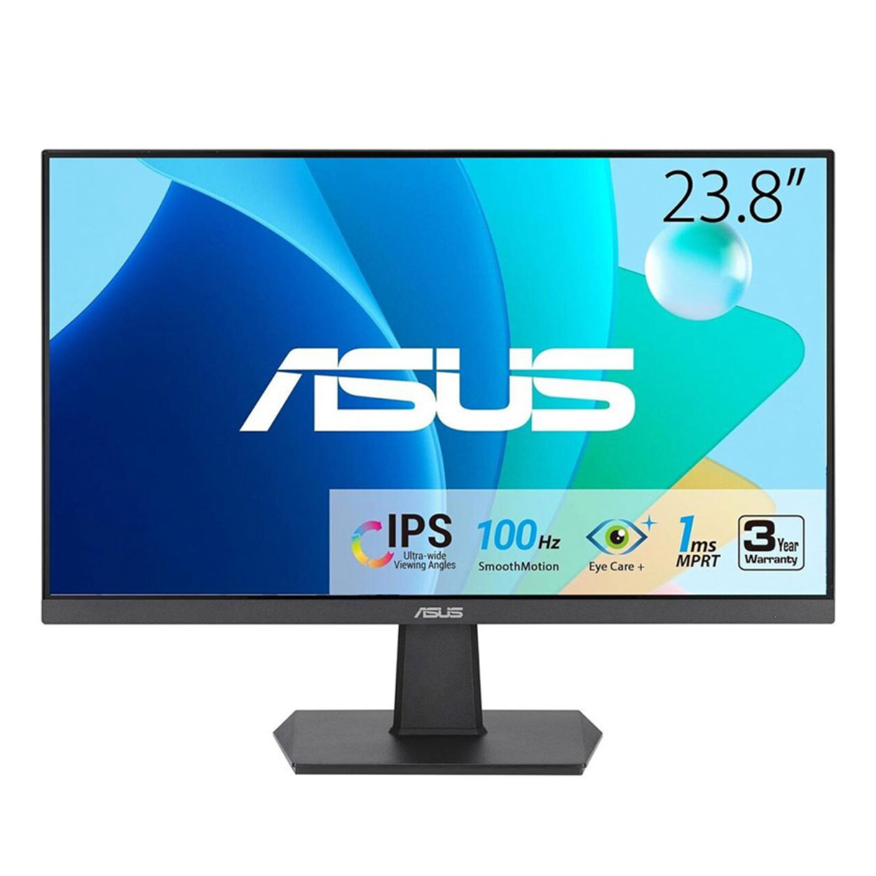 23.8inç ASUS VA24EHF IPS 1ms 100Hz 250nt HDMI VESA 3Yıl Garanti Monitör