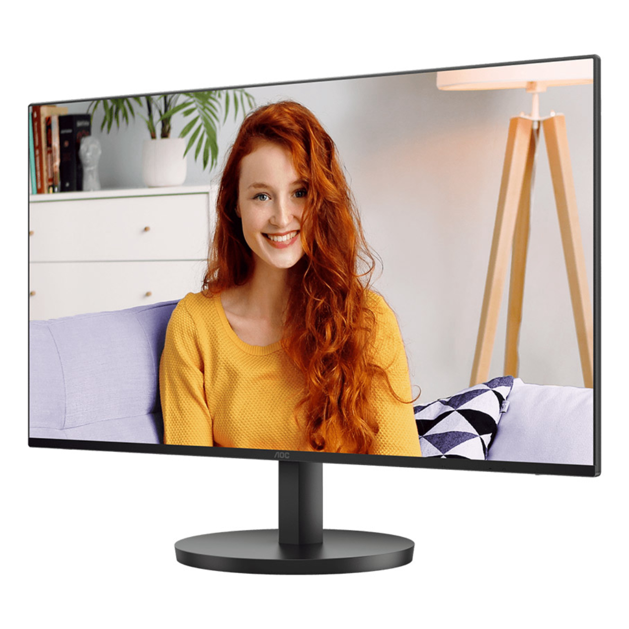 23.8inç AOC 24B3HA2 IPS 1ms HDMI, VGA, 100Hz, Hoparlör, Vesa, Adaptive Sync