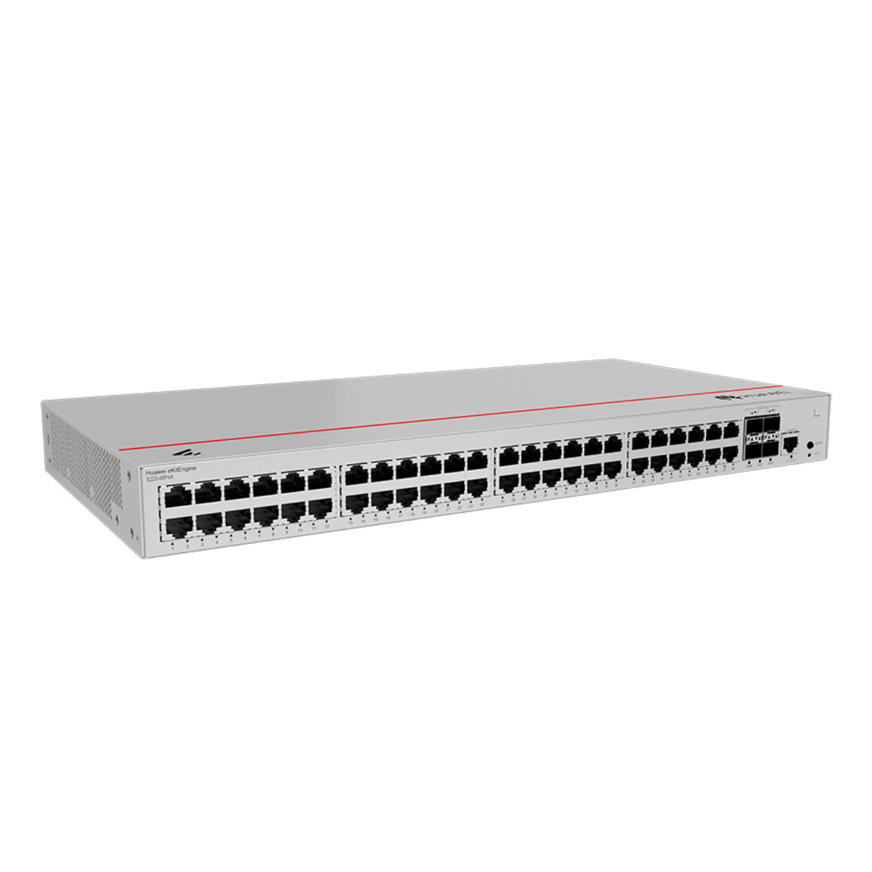 HUAWEI eKitEngine S220-48P4X 48GE PoE+ Port (380W), 4x 10G SFP+ Yönetilebilir Sw