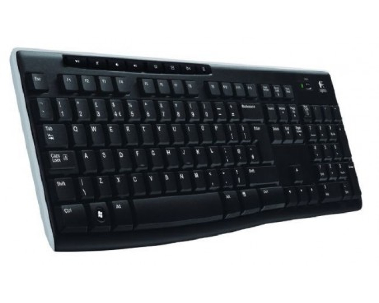 Logitech K270 Kablosuz Klavye Q TR USB Siyah 920-003761