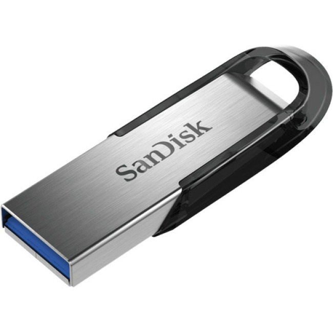 Sandisk SDCZ73-128G-G46 128GB Ultra Flair Metal 3.0 USB Flash Bellek Siyah