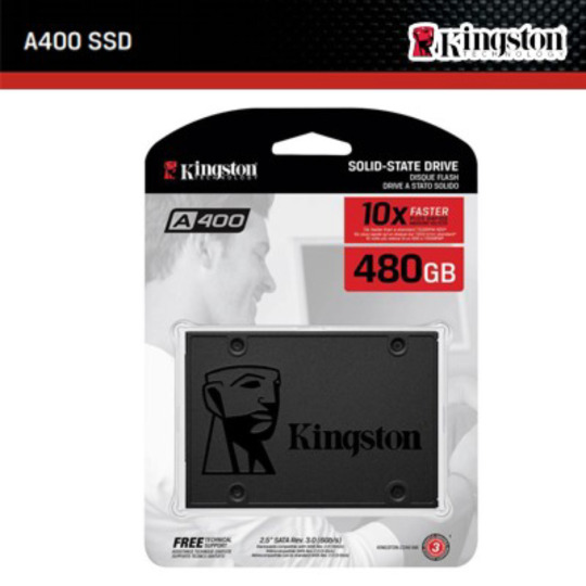 Kingston 480GB Sata3 SSDNow A400 500/400MB/S Ssd Harddisk