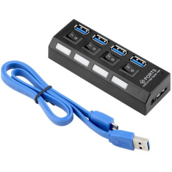 4 Port USB 3.0 2.0 Hub Çoğaltıcı Çoklayıcı Switch Splitter Çoklama Çoklu Cihaz Bağlama