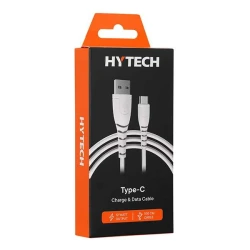 Hytech Hy-Xtk30 Hızlı Şarj Kablosu Beyaz Type-C 1Mt 2.4A